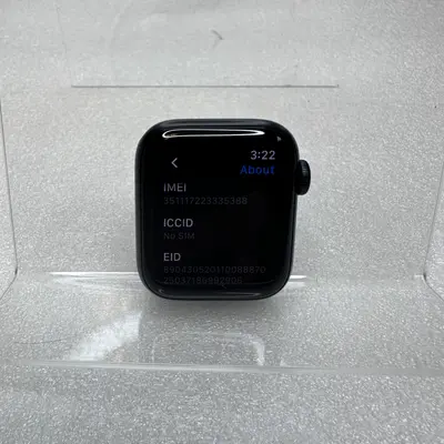 Apple Watch SE (3rd Gen, Cellular) 40mm Midnight AL Case Sport Band S/M - Thumbnail 7