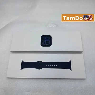 Apple Watch SE (3rd Gen, Cellular) 40mm Midnight AL Case Sport Band S/M - Excellent - Real photo at TamDo.us