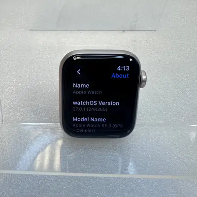 Apple Watch SE (3rd Gen, Cellular) 40mm Starlight AL Case Sport Band - Thumbnail 7