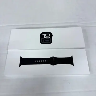 Apple Watch Series 10 (46mm, Cellular) Jet Black AL Case Black Sport Band - Thumbnail 3