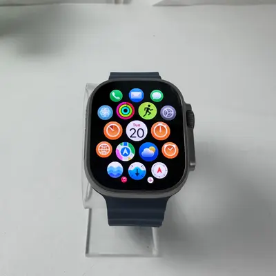 Apple Watch Ultra 3 (GPS+Cellular) 49mm Titanium Case with AB Ocean Band - Thumbnail 3