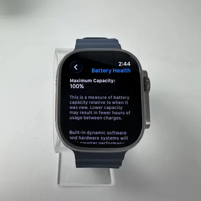 Apple Watch Ultra 3 (GPS+Cellular) 49mm Titanium Case with AB Ocean Band - Thumbnail 2