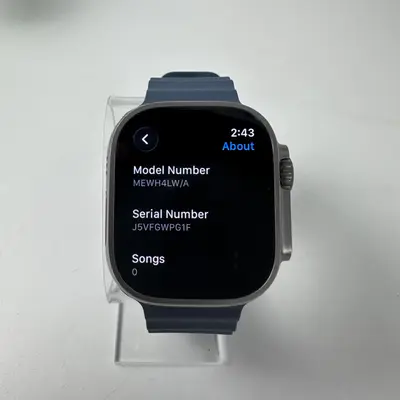 Apple Watch Ultra 3 (GPS+Cellular) 49mm Titanium Case with AB Ocean Band - Thumbnail 8