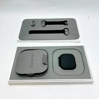 Apple Watch Ultra 3 (GPS+Cellular) 49mm Titanium Case with Black Ocean Band - Thumbnail 10