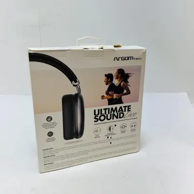 Argom Tech Ultimate Sound Live Wireless Bluetooth Headphones 40Hrs – Black - Thumbnail 7