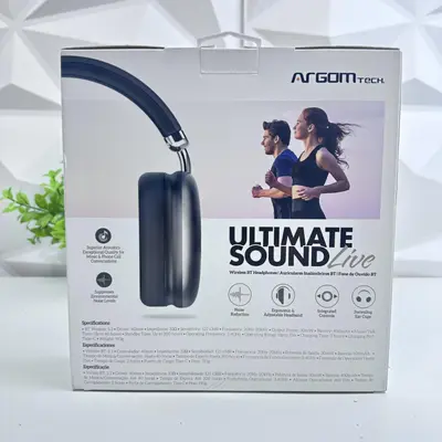 ArgomTech ARG-HS-2553BK Wireless Bluetooth Headset with Mic - Thumbnail 6