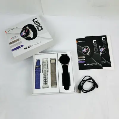 ArgomTech SKEIWatch C30 Smartwatch – Beige Case, 4 Bands - Thumbnail 2
