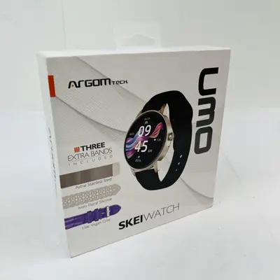 ArgomTech SKEIWatch C30 Smartwatch – Beige Case, 4 Bands - Thumbnail 6