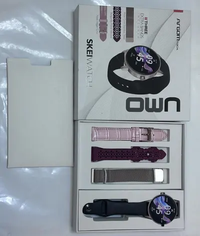 Argomtech Skeiwatch C30 Smartwatch with 3 Extrabands Included - Excellent - Real photo at TamDo.us