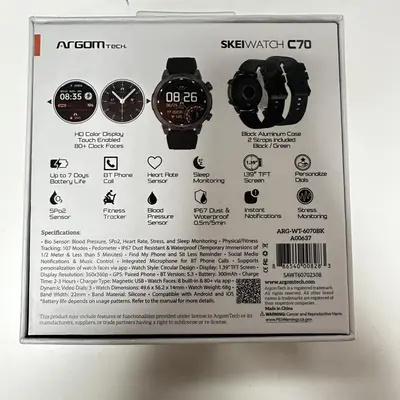ArgomTech SKEIWATCH C70 Smart Watch - Thumbnail 4