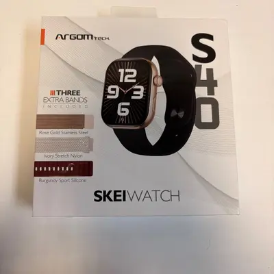 ArgomTech Skeiwatch S40 Smartwatch 2.01” TFT, Bluetooth Call, SpO2, Heart Rate, IP67, 4 Bands - Thumbnail 2