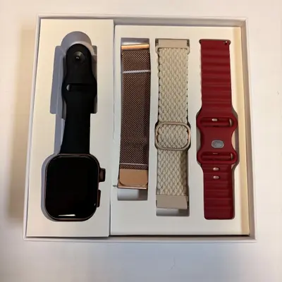 ArgomTech Skeiwatch S40 Smartwatch 2.01” TFT, Bluetooth Call, SpO2, Heart Rate, IP67, 4 Bands - Thumbnail 2