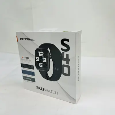 ArgomTech SkeiWatch S40 Smartwatch Gun-Black | 4 Bands | Heart Rate, Waterproof - Thumbnail 2