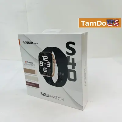 ArgomTech SkeiWatch S40 Smartwatch Rose Gold | 4 Bands | Heart Rate, Waterproof - Thumbnail 1