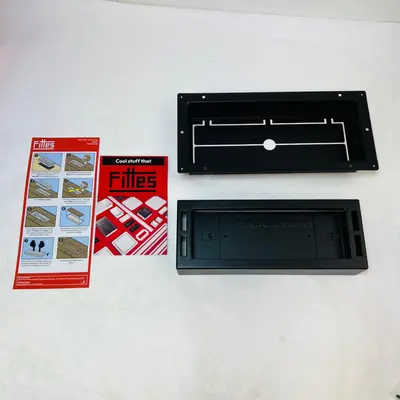 Aria Vent FLUSH4X10BLK Flushmount Pro 4" x 10" Black for Floor Register - Thumbnail 4