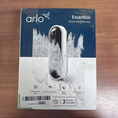 Arlo AVD1001 Wired Video Doorbell 1080P HD, Night Vision, 2-Way Audio - Thumbnail 4