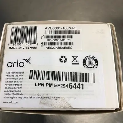 Arlo Video Doorbell 2nd Gen, HD, Battery/Wired, 2-Way Audio, White - Thumbnail 7