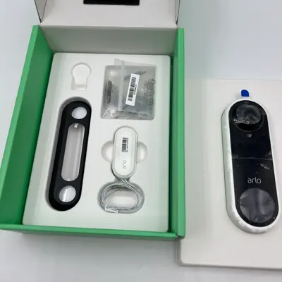 Arlo Wired Video Doorbell HD AVD1001W – New Open Box - Thumbnail 3