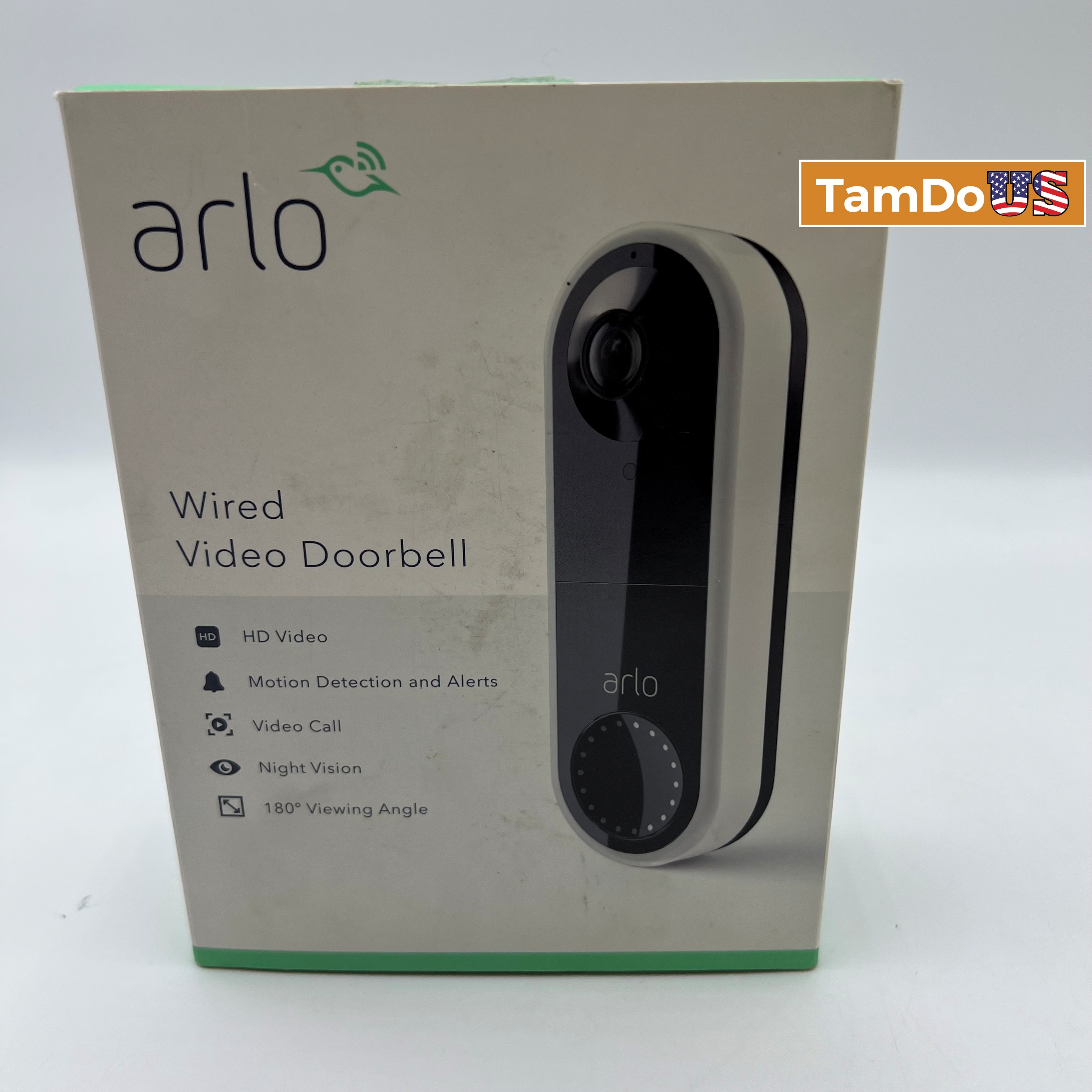 Arlo Wired Video Doorbell HD AVD1001W – New Open Box - Photo 1 - Real photo at TamDo.us