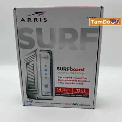 Arris SURFboard DOCSIS 3.0 Cable Modem SB6190 - Thumbnail 10