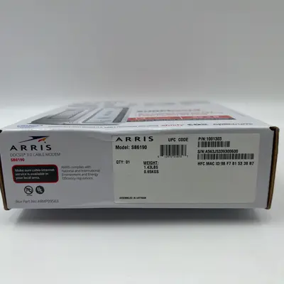 Arris SURFboard DOCSIS 3.0 Cable Modem SB6190 - Thumbnail 7