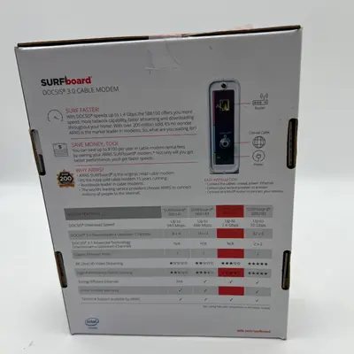 Arris SURFboard DOCSIS 3.0 Cable Modem SB6190 - Thumbnail 6