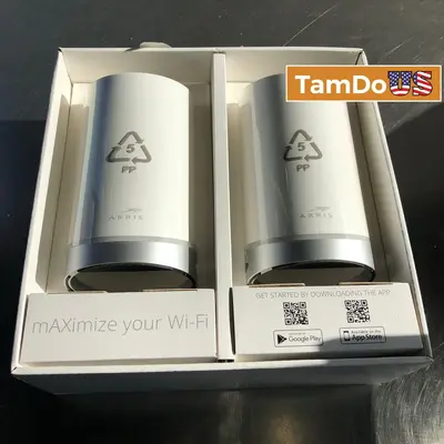 Arris Surfboard mAX W21 Mesh WiFi 6 Router AX6600 2-Pack - New Open Box - Real photo at TamDo.us