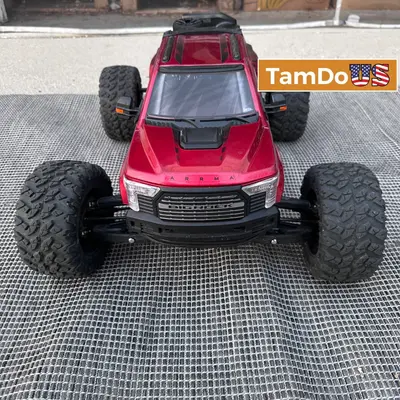 Arrma Big Rock 6S BLX 1/7 RTR Monster Truck Spektrum SLT3 G2 6S Powerstage - Good - Real photo at TamDo.us