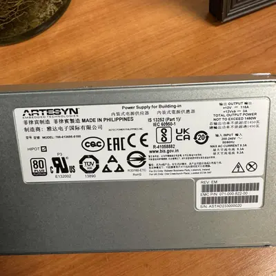 Artesyn 700-013695-0100 1450W Server Power Supply for EMC Storage - Thumbnail 4