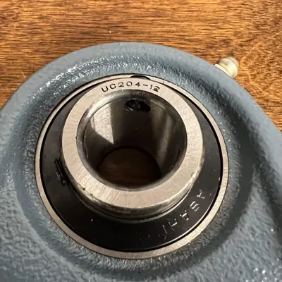 ASAHI UCP204-12 Pillow Block Bearing | 3/4" Bore | Set Screw Lock | Heavy Duty - Thumbnail 4