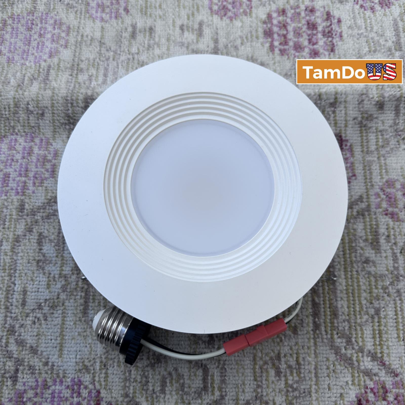 ASD Lighting LED Round Downlight Retrofit Kit 6" 12W (12 Pack) - Photo 1 - Real photo at TamDo.us