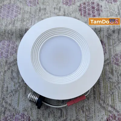 ASD Lighting LED Round Downlight Retrofit Kit 6" 12W (12 Pack) - Thumbnail 5