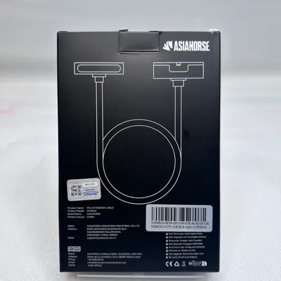Asiahorse Hydrus 8-Pin GPU Power Extension Cable 30cm White PC Sleeve X004OCUOT3 - Thumbnail 2