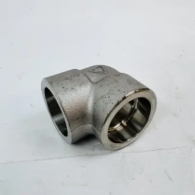 ASME B16.11 1-1/4" 90° Elbow F304/L Stainless Steel Threaded Pipe Fitting - Thumbnail 5