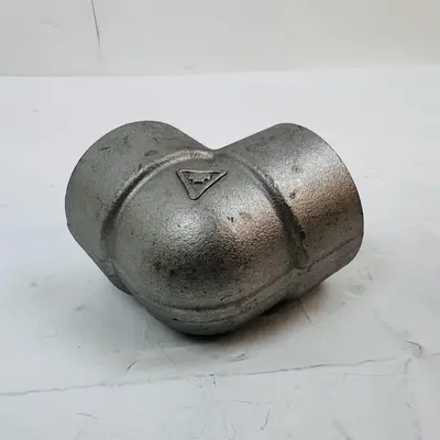 ASME B16.11 1-1/4" 90° Elbow F304/L Stainless Steel Threaded Pipe Fitting - Thumbnail 3