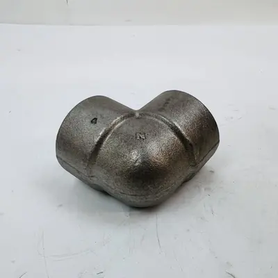 ASME B16.11 1" 90° Elbow Stainless Steel F304/L Threaded Pipe Fitting 3000# - Thumbnail 3
