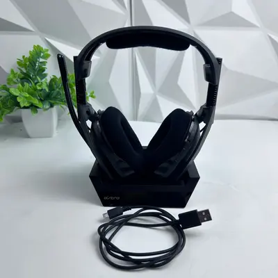 Astro A50 Gen 4 Wireless Gaming Headset with Base Station Black FOR PC PS4 PS5 - Thumbnail 4