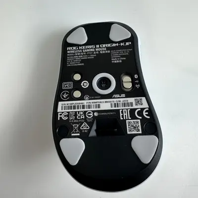 ASUS ROG Keris II Origin-KJP Ultralight Wireless Gaming Mouse - Ludens White - Thumbnail 6