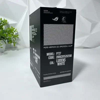 ASUS ROG Keris II Origin-KJP Ultralight Wireless Gaming Mouse - Ludens White - Thumbnail 7