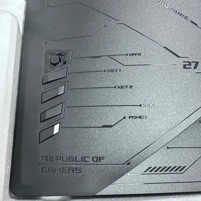 ASUS ROG Strix 27" Curved Gaming Monitor, 2K QHD, 180Hz, FreeSync, HDR - Thumbnail 7
