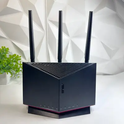 ASUS RT-BE86U BE6800 Dual Band Performance WiFi 7 Extendable Gaming Router - Thumbnail 2