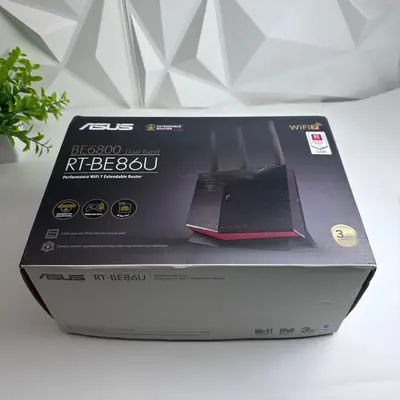ASUS RT-BE86U BE6800 Dual Band Performance WiFi 7 Extendable Gaming Router - Thumbnail 10