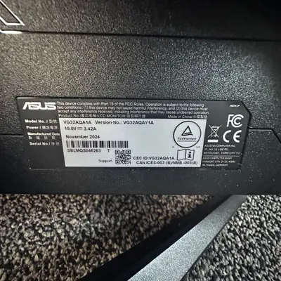 ASUS TUF VG32AQ 32" QHD IPS Gaming Monitor 165Hz - Thumbnail 8