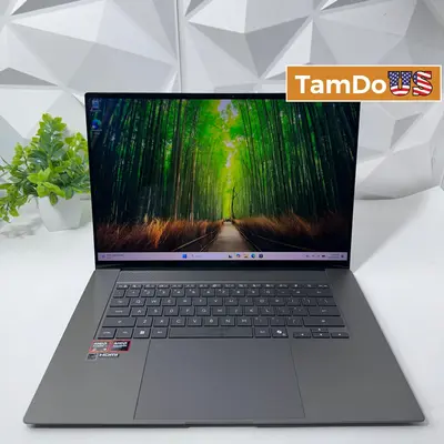 ASUS Zenbook S16 Laptop, 16" 3K OLED, Ryzen AI 9 465, 32GB, 1TB, Radeon 880M - Excellent - Real photo at TamDo.us
