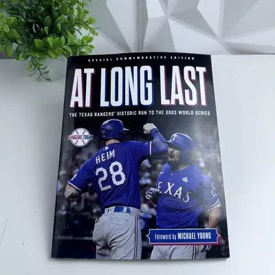 Texas Rangers 2023 World Series Book MLB Commemorative Edition - Thumbnail 2