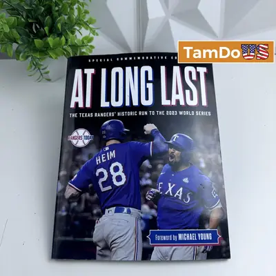 Texas Rangers 2023 World Series Book MLB Commemorative Edition - Thumbnail 1