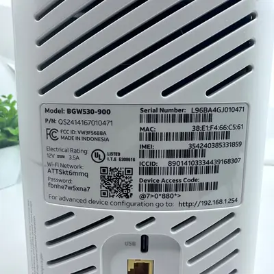 AT&T BGW530-900 Fiber Wi-Fi Gateway Broadband Modem Router Humax BGW530 Genuine - Thumbnail 4