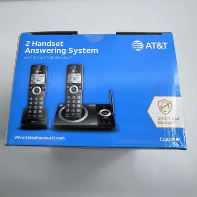 AT&T 2 Handset Answering System with Smart Call Blocker - Thumbnail 2