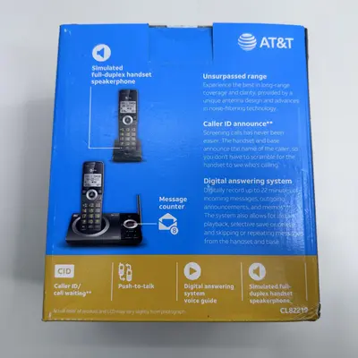 AT&T 2 Handset Answering System with Smart Call Blocker - Thumbnail 3