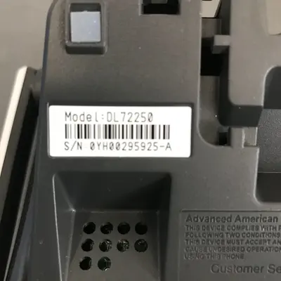 AT&T DL72250 Dual Handset Cordless Phone - Thumbnail 7